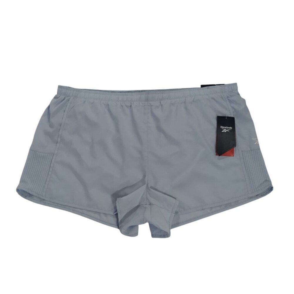 Reebok XXL Light Blue Mens Athletic Running Shorts Lightweight Polyester.